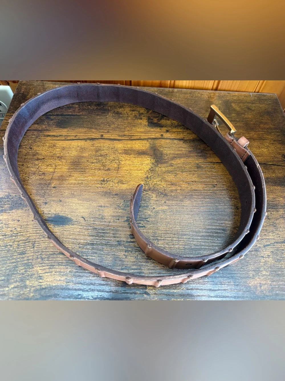 Dolce & Gabbana Leather Vintage Belt